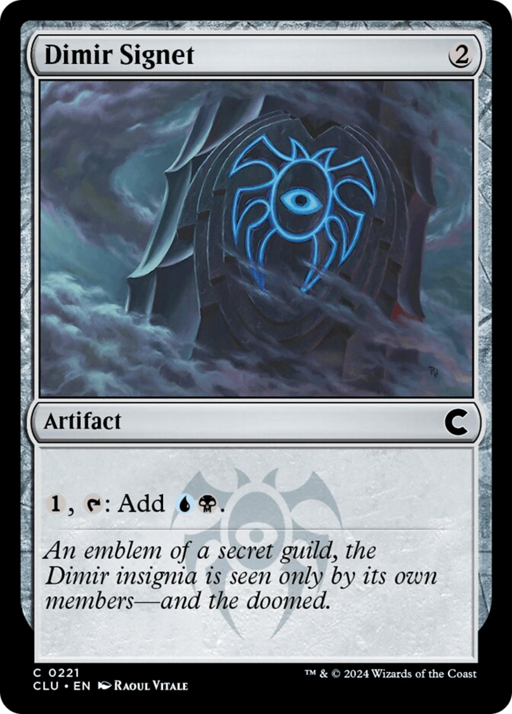 Dimir Signet [Ravnica: Clue Edition] - Trinity Hobby