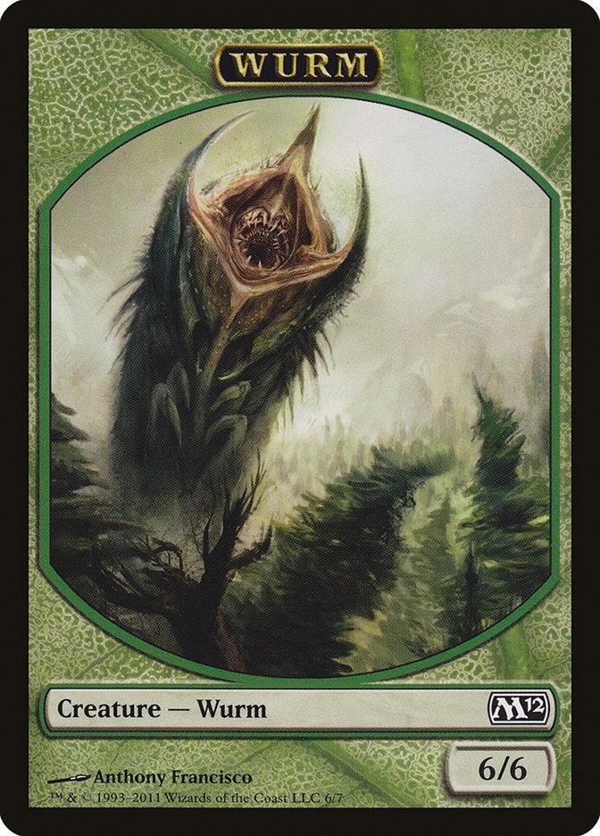 Wurm Token [Magic 2012 Tokens] - Trinity Hobby
