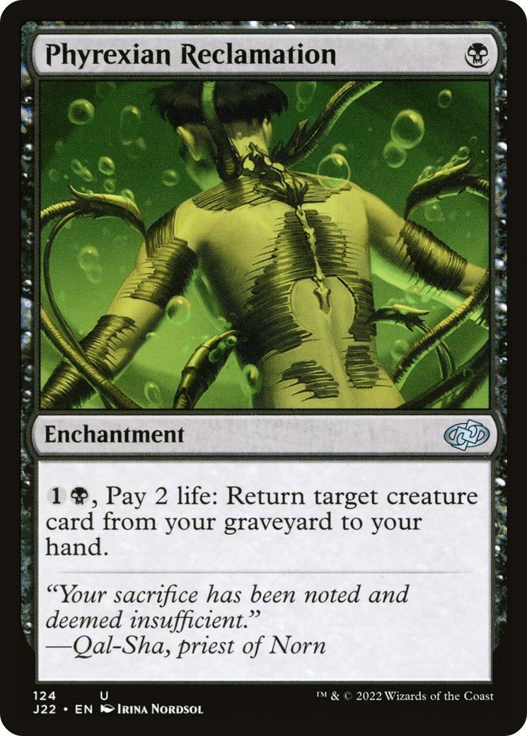 Phyrexian Reclamation [Jumpstart 2022] - Trinity Hobby