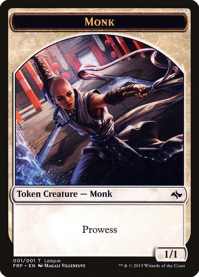 Monk Token [League Tokens 2015] - Trinity Hobby