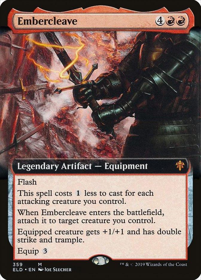 Embercleave (Extended Art) [Throne of Eldraine] - Trinity Hobby