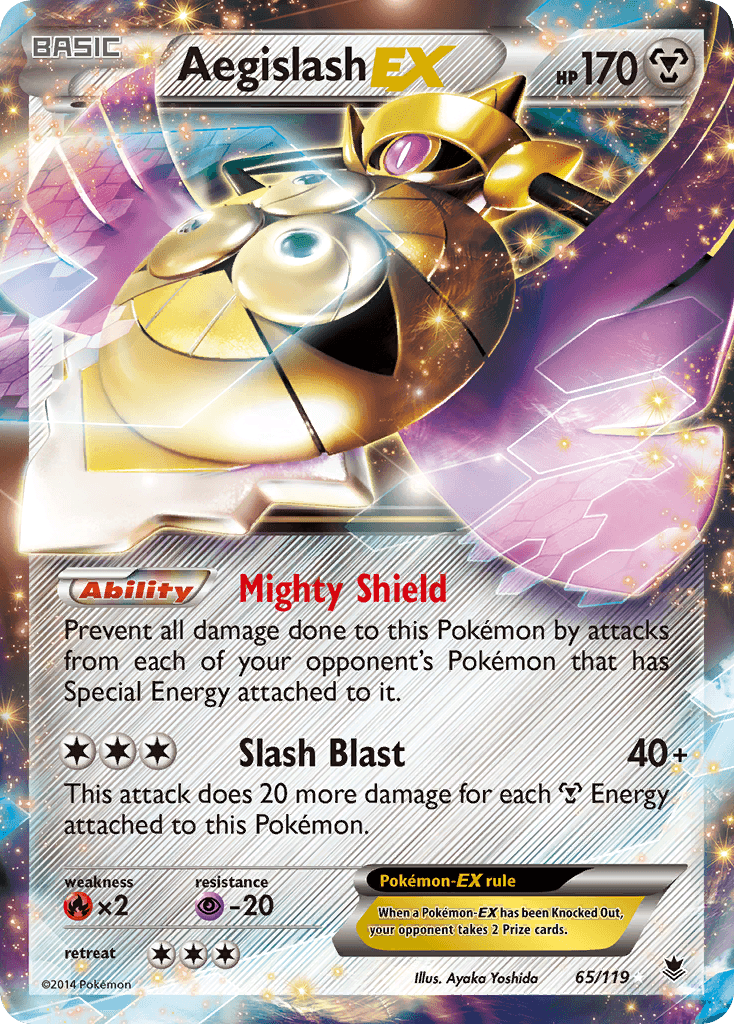 Aegislash EX (65/119) [XY: Phantom Forces] - Trinity Hobby