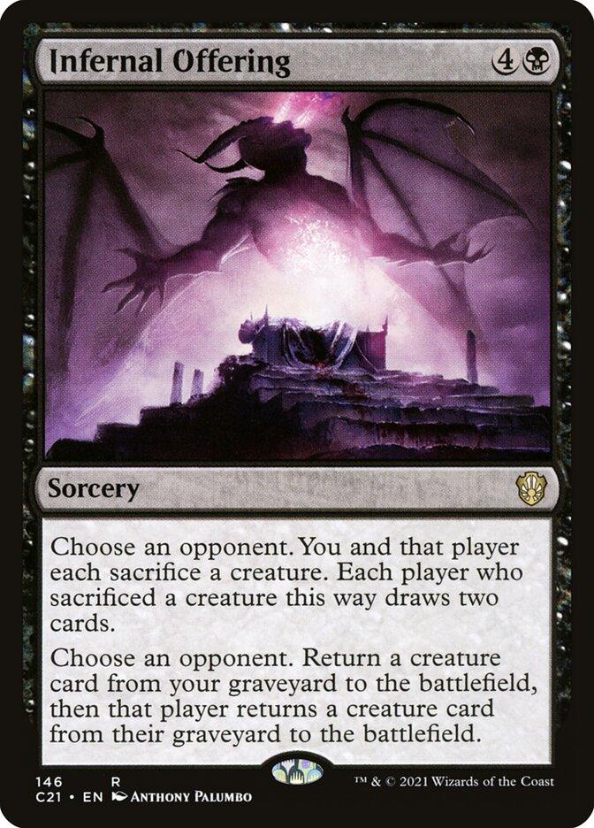 Infernal Offering [Commander 2021] - Trinity Hobby