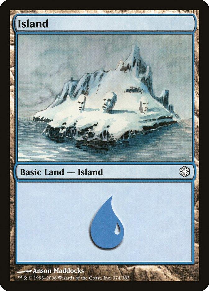 Island (374) [Coldsnap Theme Decks] - Trinity Hobby
