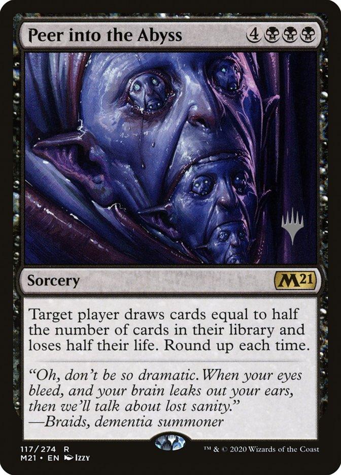 Peer into the Abyss (Promo Pack) [Core Set 2021 Promos] - Trinity Hobby