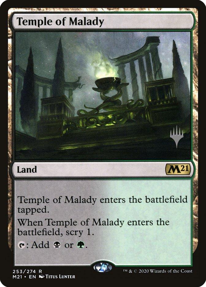 Temple of Malady (Promo Pack) [Core Set 2021 Promos] - Trinity Hobby