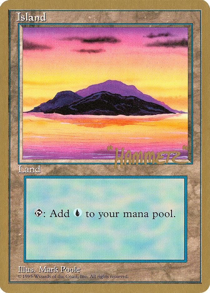 Island (shr368) (Shawn "Hammer" Regnier) [Pro Tour Collector Set] - Trinity Hobby
