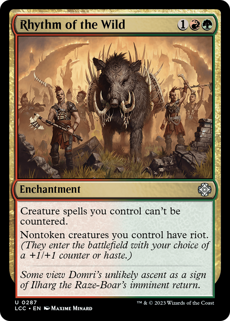 Rhythm of the Wild [The Lost Caverns of Ixalan Commander] - Trinity Hobby