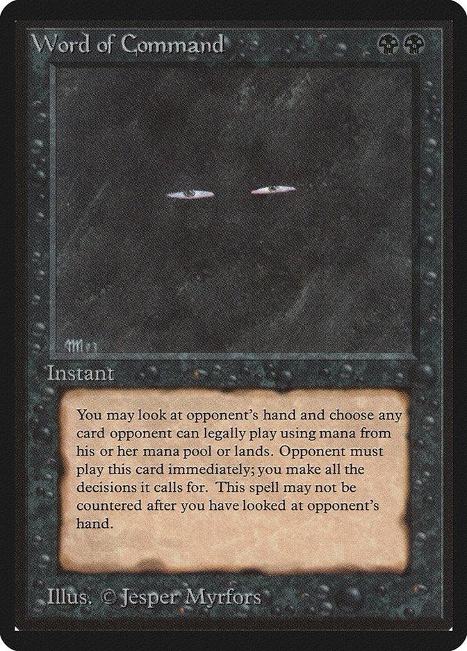 Word of Command [Beta Edition] - Trinity Hobby