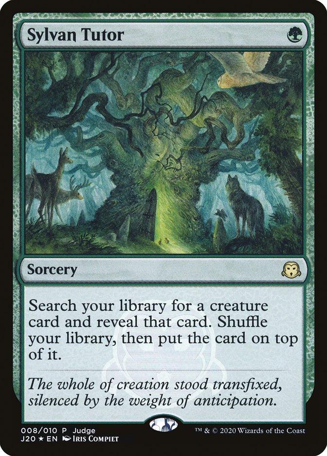 Sylvan Tutor [Judge Gift Cards 2020] - Trinity Hobby