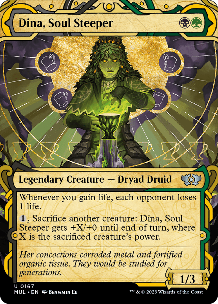 Dina, Soul Steeper (Halo Foil) [Multiverse Legends] - Trinity Hobby