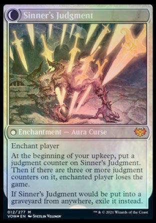 Faithbound Judge // Sinner's Judgment [Innistrad: Crimson Vow Prerelease Promos] - Trinity Hobby
