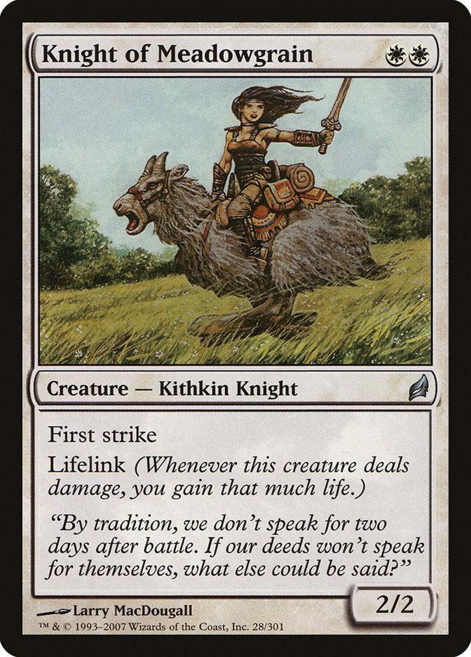 Knight of Meadowgrain [Lorwyn] - Trinity Hobby