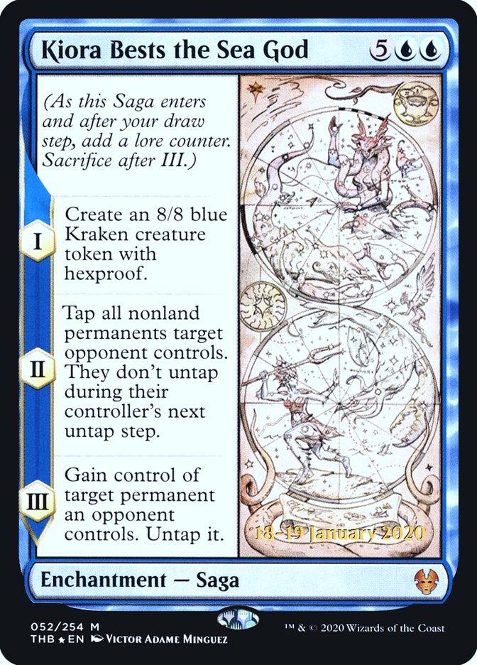 Kiora Bests the Sea God [Theros Beyond Death Prerelease Promos] - Trinity Hobby