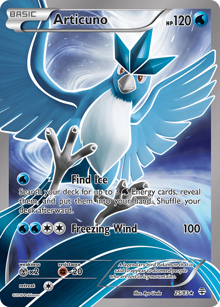 Articuno (25/83) [XY: Generations] - Trinity Hobby