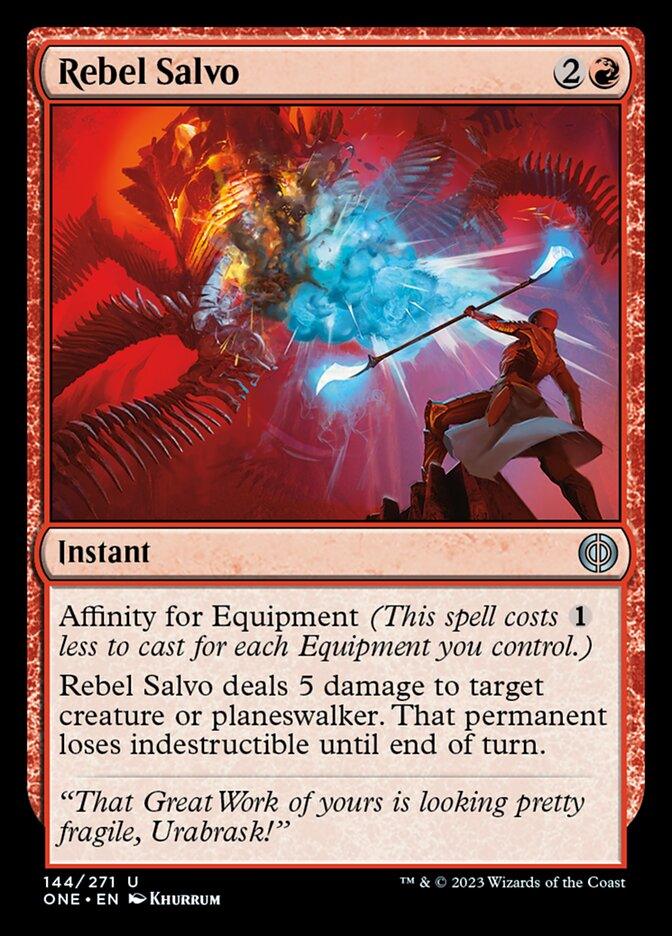 Rebel Salvo [Phyrexia: All Will Be One] - Trinity Hobby