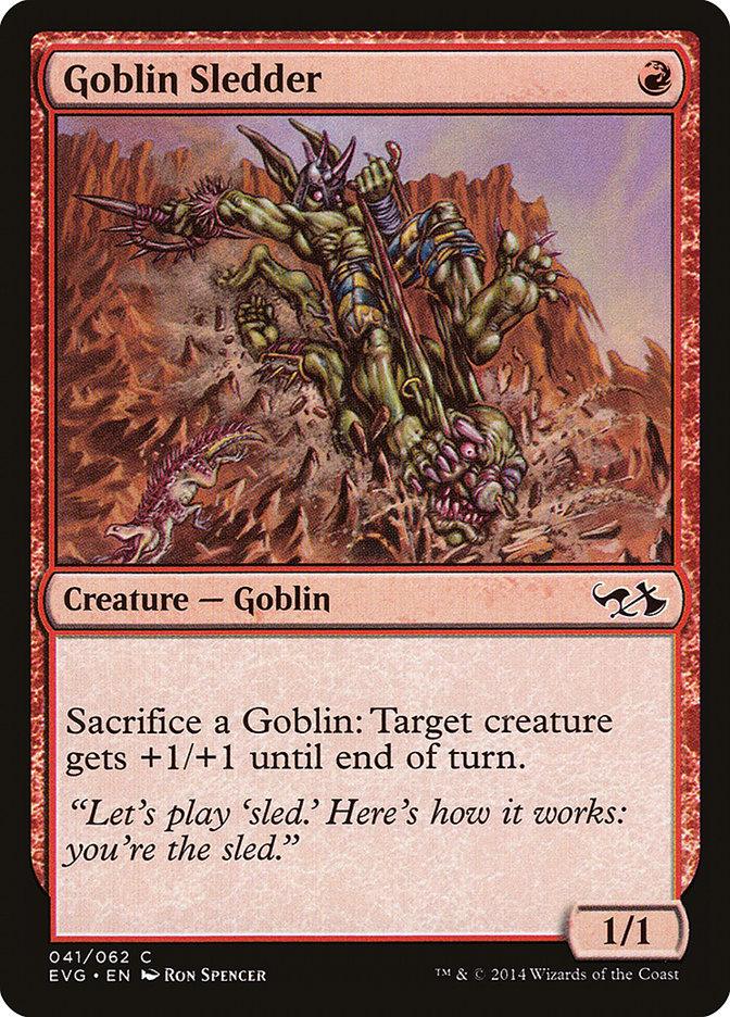 Goblin Sledder (Elves vs. Goblins) [Duel Decks Anthology] - Trinity Hobby
