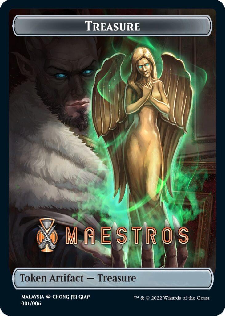 Treasure Token (Maestros) (Southeast Asia Artists) [Streets of New Capenna Tokens] - Trinity Hobby
