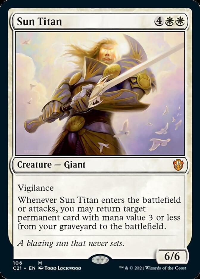 Sun Titan [Commander 2021] - Trinity Hobby
