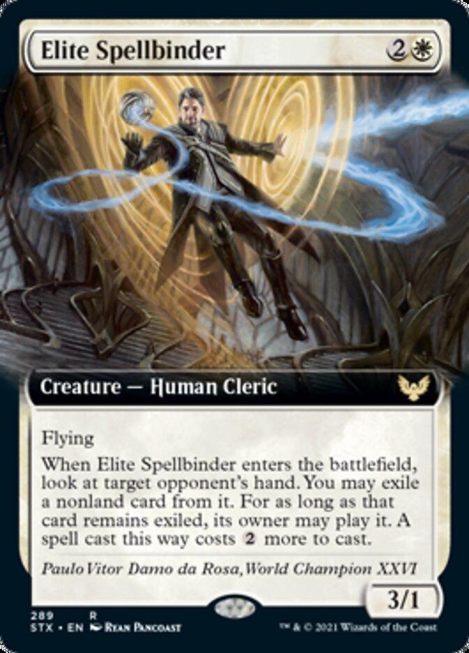 Elite Spellbinder (Extended Art) [Strixhaven: School of Mages] - Trinity Hobby