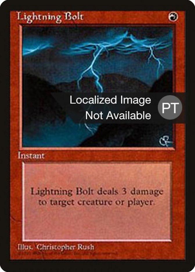 Lightning Bolt [Fourth Edition (Foreign Black Border)] - Trinity Hobby