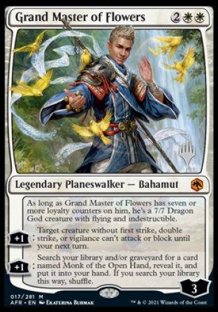 Grand Master of Flowers (Promo Pack) [Dungeons & Dragons: Adventures in the Forgotten Realms Promos] - Trinity Hobby