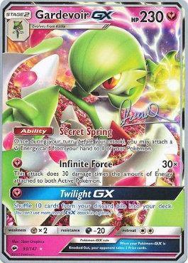 Gardevoir GX (93/147) (Infinite Force - Diego Cassiraga) [World Championships 2017] - Trinity Hobby