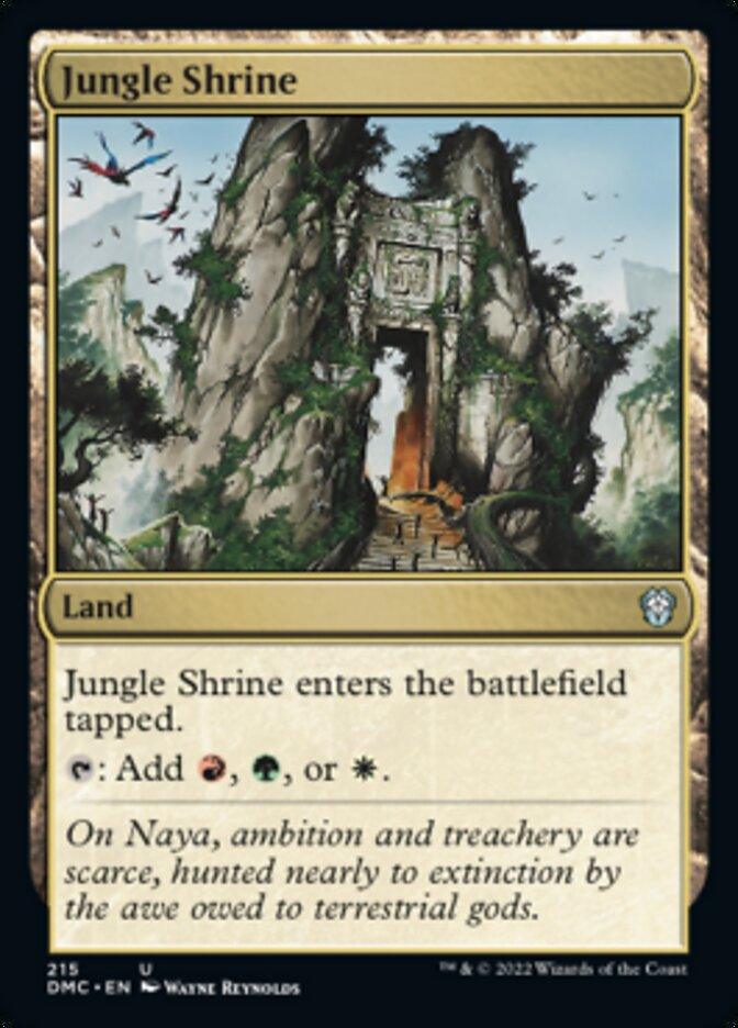 Jungle Shrine [Dominaria United Commander] - Trinity Hobby