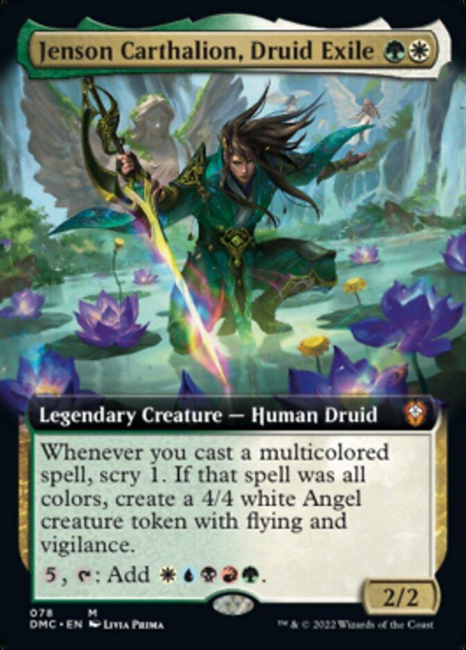 Jenson Carthalion, Druid Exile (Extended) [Dominaria United Commander] - Trinity Hobby