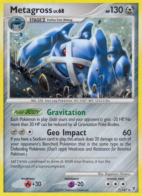 Metagross (7/147) (Cracked Ice Holo) (Blister Exclusive) [Platinum: Supreme Victors] - Trinity Hobby