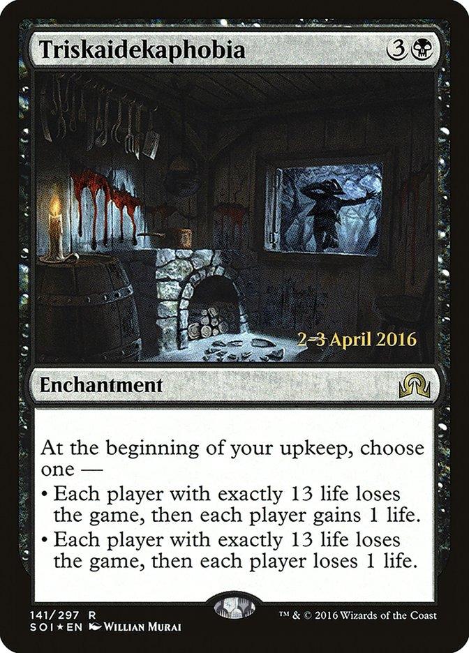 Triskaidekaphobia [Shadows over Innistrad Prerelease Promos] - Trinity Hobby