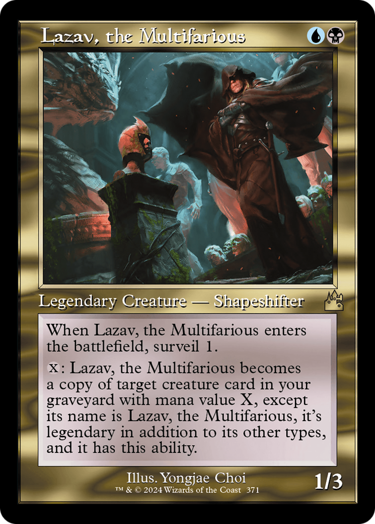 Lazav, the Multifarious (Retro Frame) [Ravnica Remastered] - Trinity Hobby