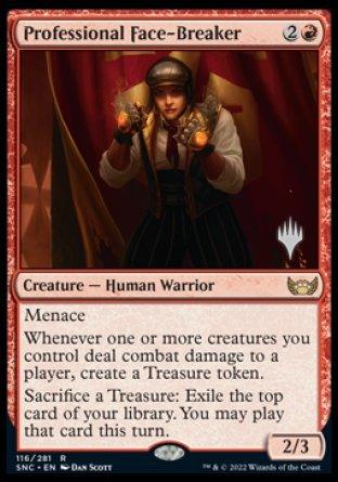 Professional Face-Breaker (Promo Pack) [Streets of New Capenna Promos] - Trinity Hobby