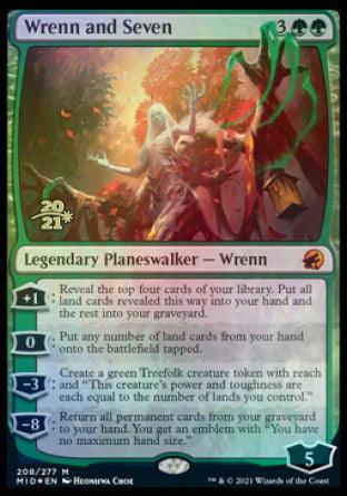 Wrenn and Seven [Innistrad: Midnight Hunt Prerelease Promos] - Trinity Hobby