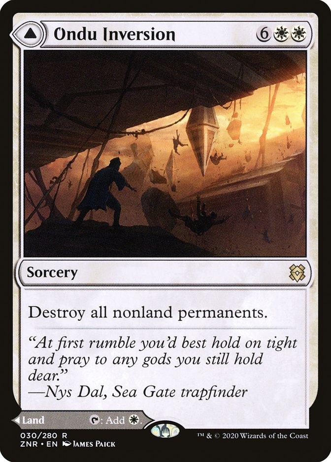 Ondu Inversion // Ondu Skyruins [Zendikar Rising] - Trinity Hobby