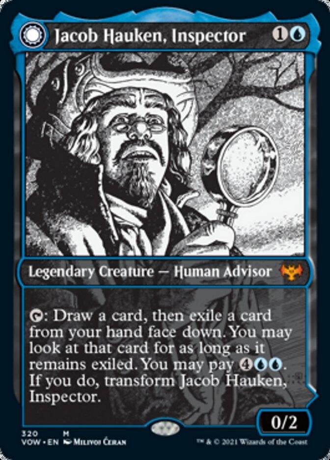 Jacob Hauken, Inspector // Hauken's Insight (Showcase Eternal Night) [Innistrad: Crimson Vow] - Trinity Hobby