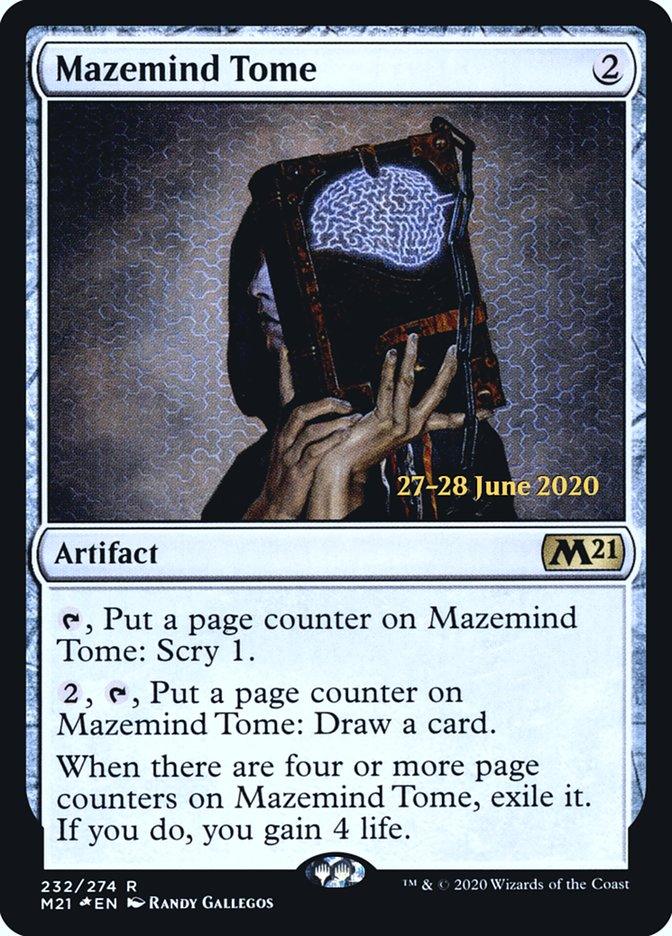 Mazemind Tome [Core Set 2021 Prerelease Promos] - Trinity Hobby