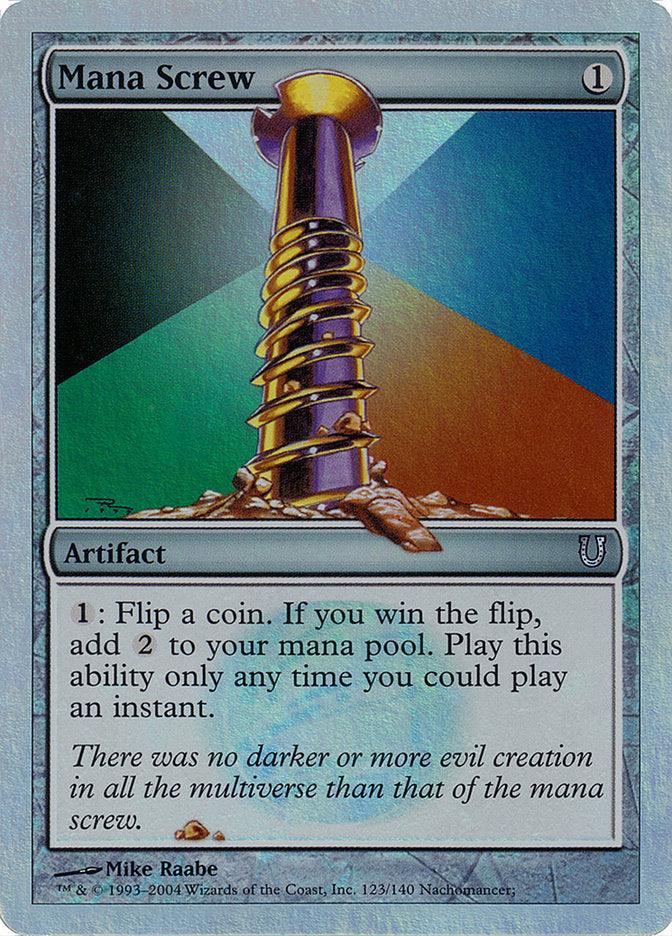 Mana Screw (Alternate Foil) [Unhinged] - Trinity Hobby