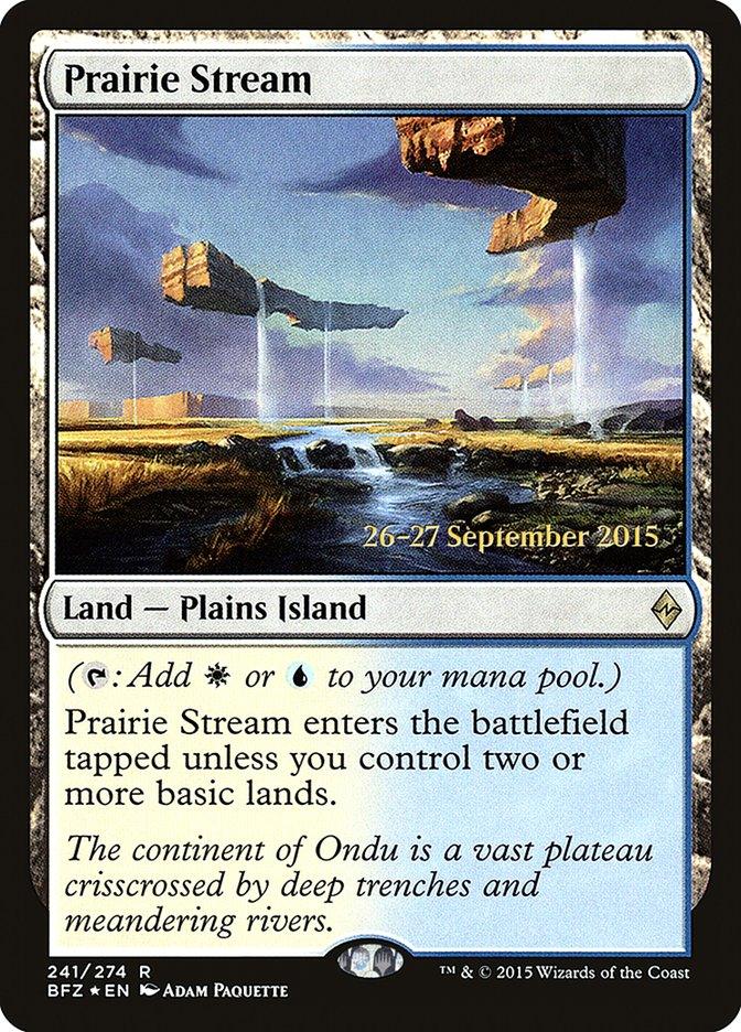 Prairie Stream [Battle for Zendikar Prerelease Promos] - Trinity Hobby