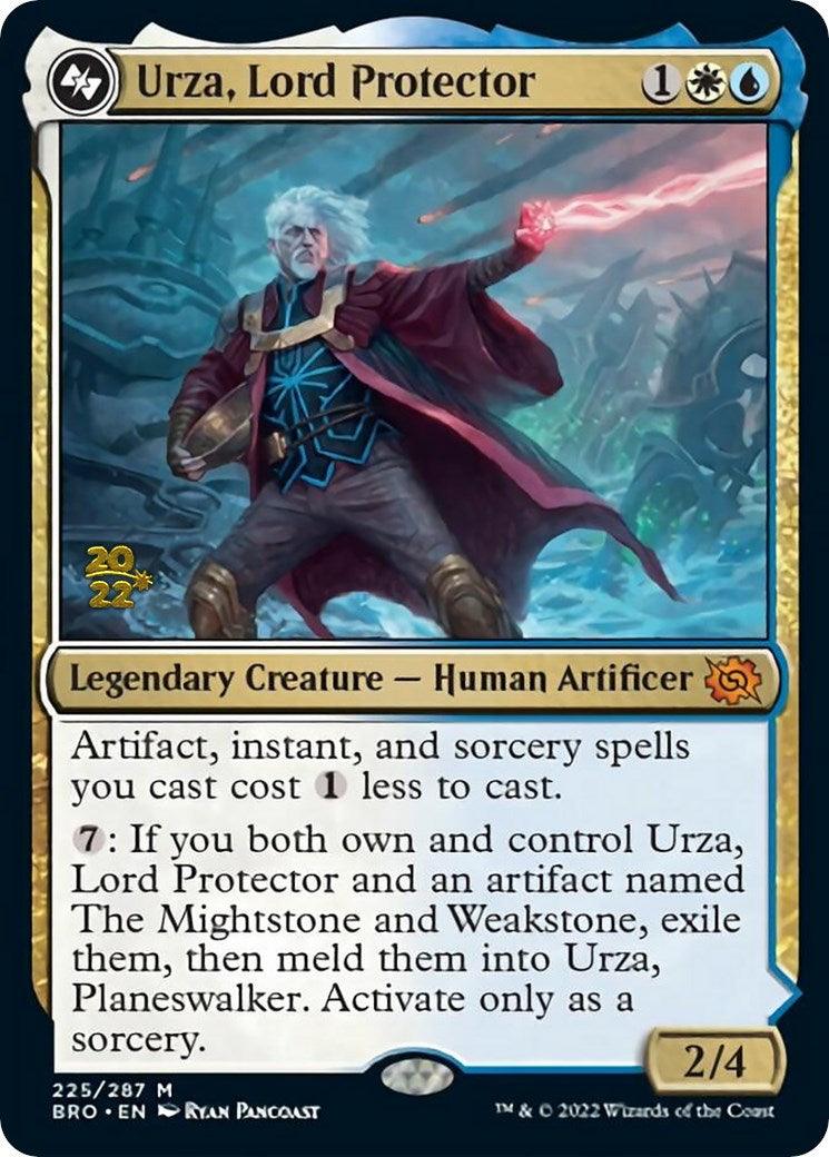 Urza, Lord Protector [The Brothers' War Prerelease Promos] - Trinity Hobby