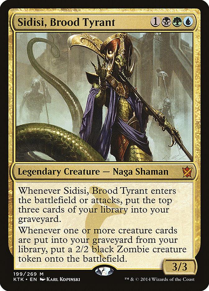Sidisi, Brood Tyrant [Khans of Tarkir] - Trinity Hobby