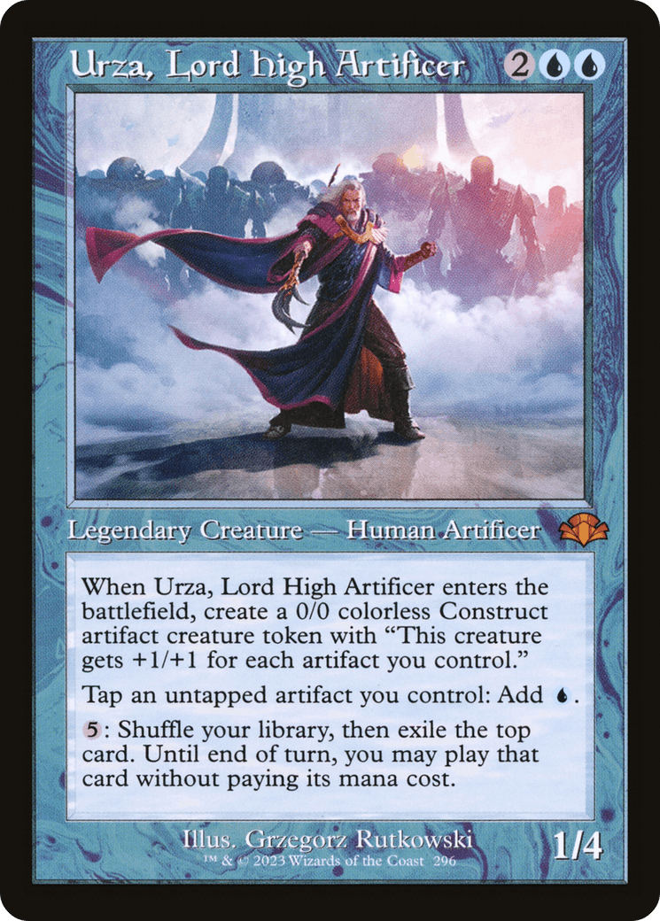 Urza, Lord High Artificer (Retro) [Dominaria Remastered] - Trinity Hobby