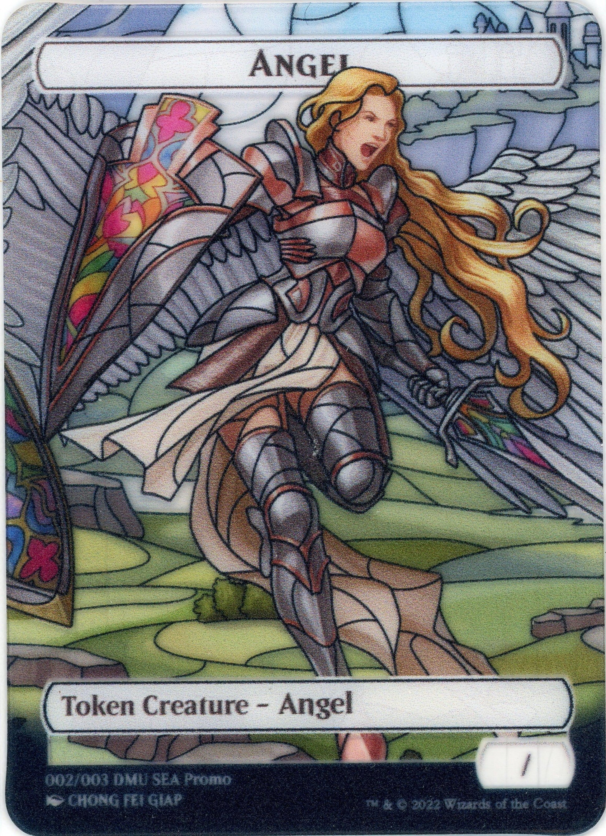 Angel Token (SEA Exclusive) [Dominaria United Tokens] - Trinity Hobby