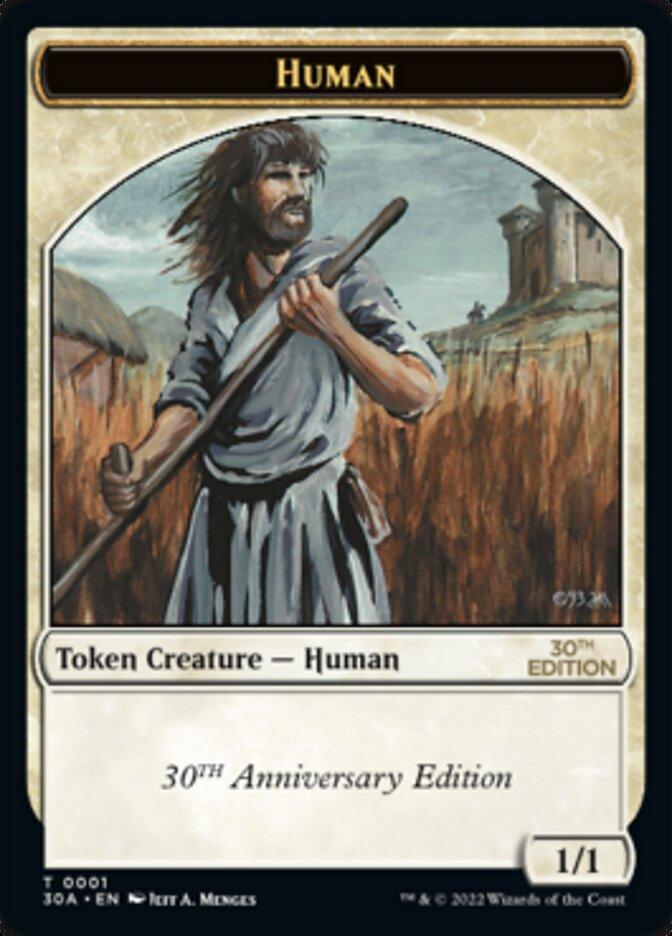 Human Token [30th Anniversary Tokens] - Trinity Hobby