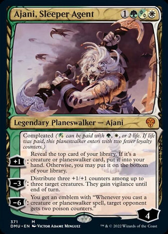 Ajani, Sleeper Agent (Showcase) [Dominaria United] - Trinity Hobby