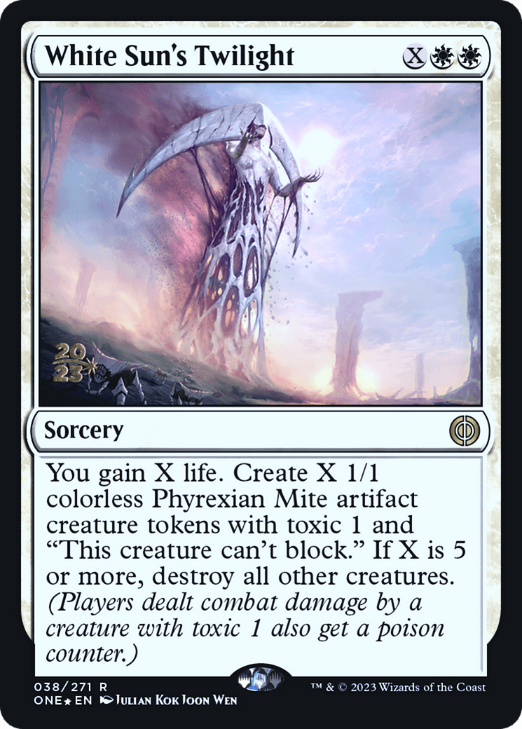 White Sun's Twilight [Phyrexia: All Will Be One Prerelease Promos] - Trinity Hobby