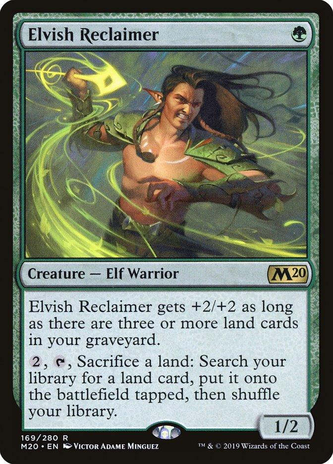 Elvish Reclaimer [Core Set 2020] - Trinity Hobby