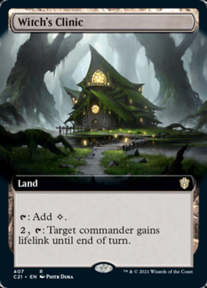 Witch's Clinic (Extended Art) [Commander 2021] - Trinity Hobby