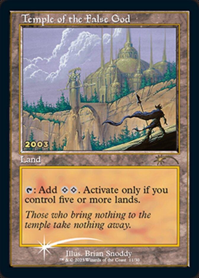Temple of the False God [30th Anniversary Promos] - Trinity Hobby
