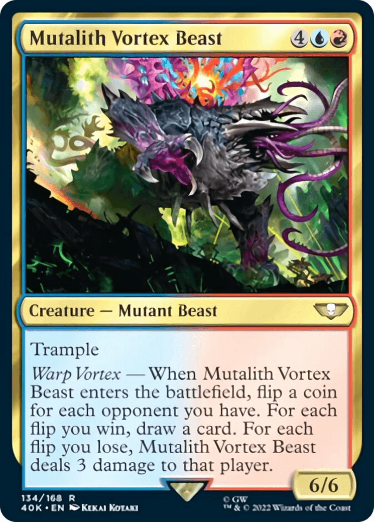 Mutalith Vortex Beast (Surge Foil) [Warhammer 40,000] - Trinity Hobby